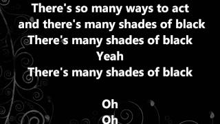 Adele - Many shades of black lyrics