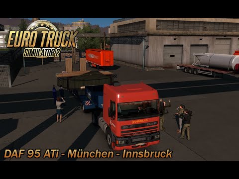 Euro Truck Simulator 2(1.36) DAF 95 ATi-München - Innsbruck