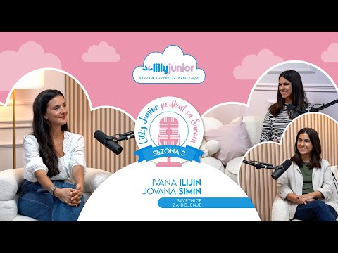 Lilly Junior Podkast sa Sarom - S03, E9 - Ivana Ilijin i Jovana Simin