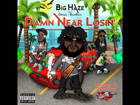 Big Haze ft Drego x RichRich - Damn Near Losin' (Visualizer)