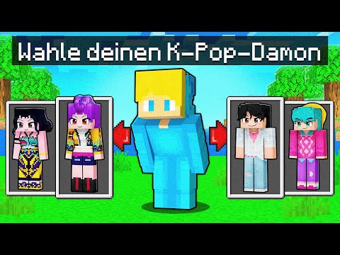 Minecraft, aber du kannst DEINEN KPOP DEMON HUNTER WÄHLEN!