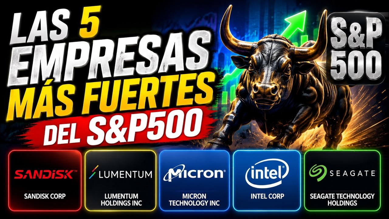 🚨 Estas 5 Empresas Están Liderando Wall Street