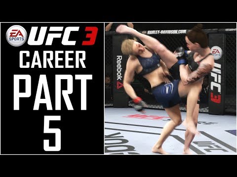 EA Sports UFC 3 - Career (Female) - Let's Play - Part 5 - "Nicole De Graaf Rivalry Fight" | DanQ8000
