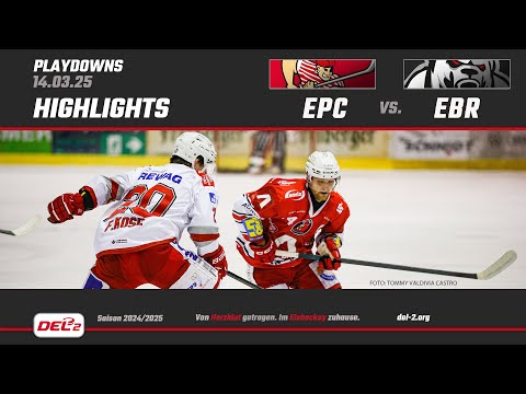 DEL2 Game Highlights Playdowns Spiel 3: Eispiraten Crimmitschau vs. Eisbären Regensburg
