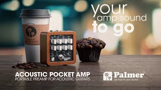 Video thumbnail for Palmer POCKET AMP ACOUSTIC - Portable Preamp for Acoustic String Instruments by Palmer