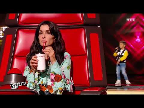 le prince Aladin -Black M FT . Kev Adams | Kamil | the voice kids( 2017( blind  audition