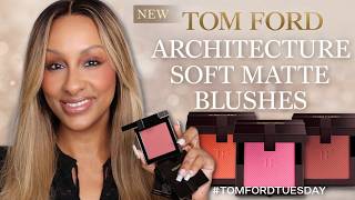 NEW Tom Ford Architecture Soft Matte Blush Review | Swatches,Try On & Wear Test