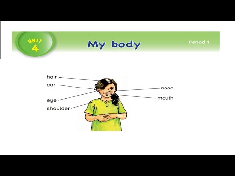 درس My body + حل التدريبات| الصف الثاني | اللغة الانجليزية |الوحدة الرابعة |الدرس (1-6)