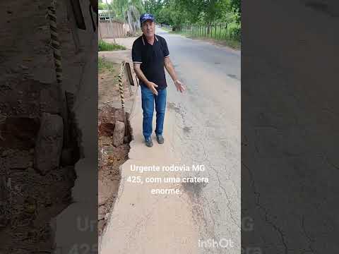 Rodovia MG 425, perto de Vargem Alegre GM.