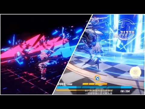 4.3 BETA Honkai Impact 3(CN) : Roza Augment (DELTA) and HOR with KOR Pri PRACTICE GAMEPLAY
