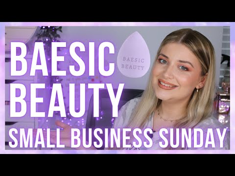 BAESIC BEAUTY HANDMADE BROW JAMS, LASHES, BLENDERS & MORE! | Small Business Sunday | Luce Stephenson