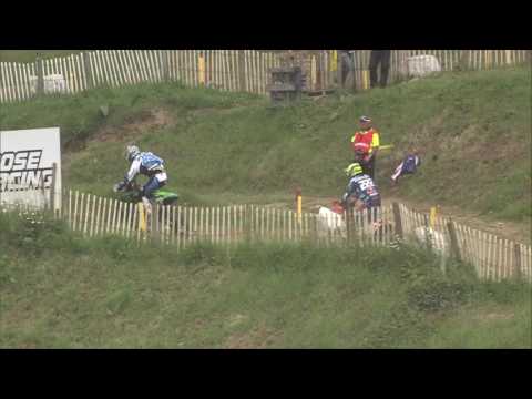 Fiat Professional MXGP of France Desalle passes Cairoli at lap 2