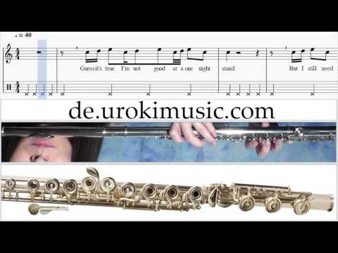 Flöte Lernen Sam Smith Stay With Me Teil#2 Flötenunterricht Noten Schule Lied Lehrer Klasse