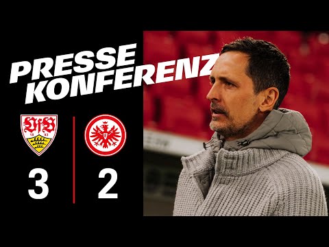 "Extrem ärgerlich" I Pressekonferenz nach VfB Stuttgart - Eintracht Frankfurt