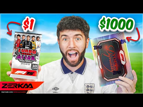 $1 VS $1000 FORMULA 1 BOXES!