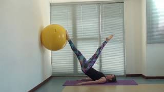 Ponte Unilateral com a Bola na Parede