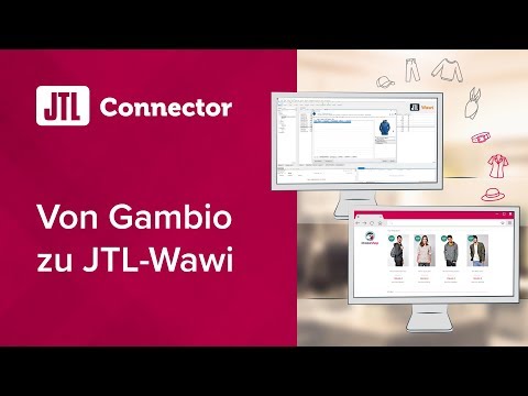 JTL Connector von Gambio zu JTL-Wawi
