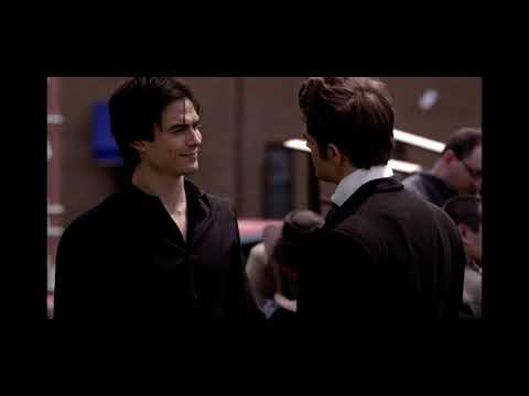 Elena is not katherine | You have no sense of damon humour | the vampire diaries funny scene |