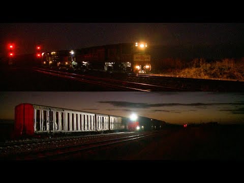 Freight Trains Cross: 1MP9 Meets 4PM4 At Gheringhap - PoathTV Australian Railways