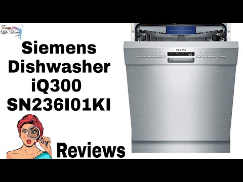 Siemens Dishwasher Review | SN236I01KI model #DishwasherInstallation #DishwasherInfo #DishwasherDemo
