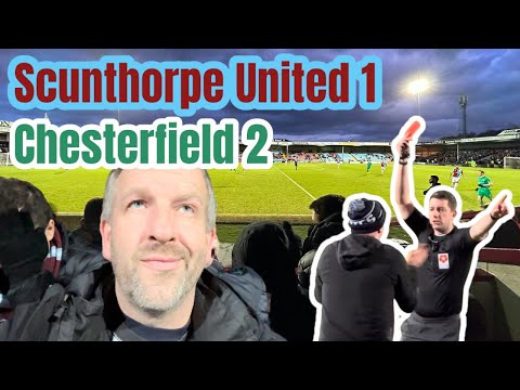 Scunthorpe United 1-2 Chesterfield FC