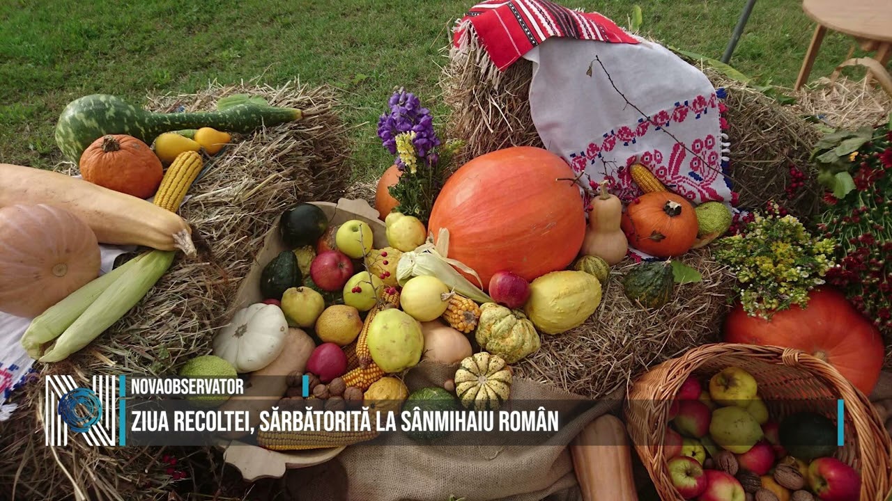 Ziua Recoltei, sărbătorită la Sânmihaiu Român