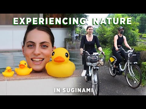 在東京騎自行車戶外活動，探索自然風光 (Cycling Outdoors In Tokyo And Exploring Nature)