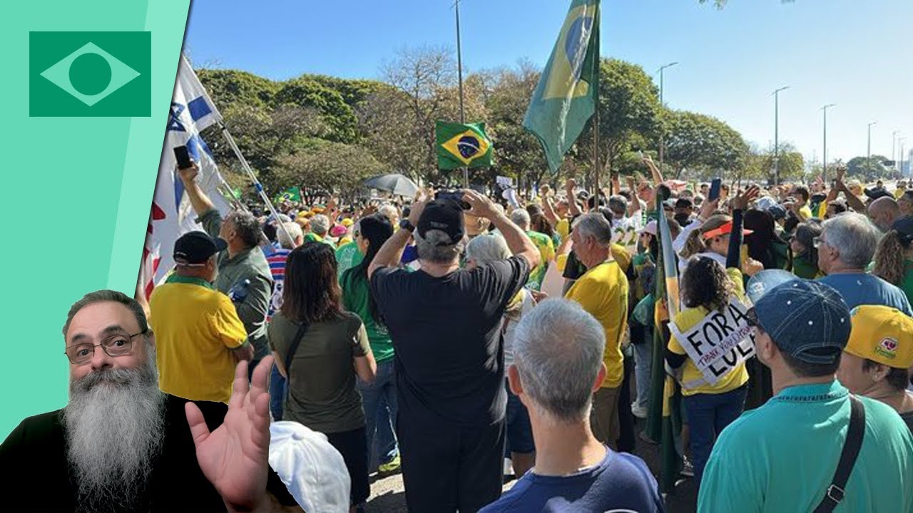 MANIFESTAÇÃO ESPONTÂNEA de APOIO a BOLSONARO em BRASILIA e OUTROS LUGARES: A BANDEIRA é NOSSA