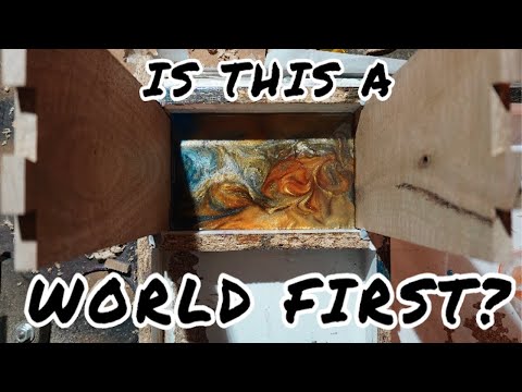 Insane RESIN DOVETAIL Box || Is this a WORLD FIRST? || Dovetails of the FUTURE!