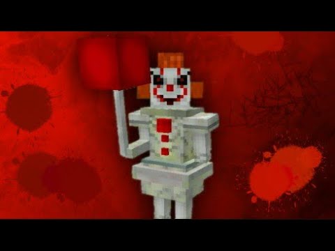 Stalked by a Killer Clown in Minecraft
