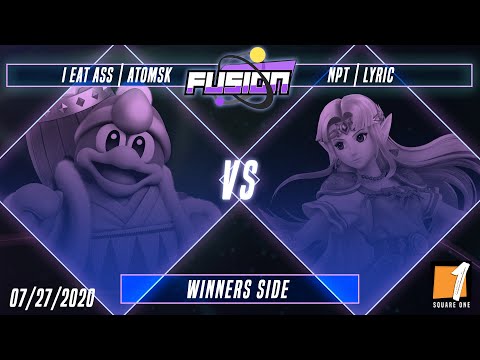 Fusion.EXE #33 - Atomsk (King Dedede) Vs. NPT | Lyric (Zelda) - Winners Side - SSBU