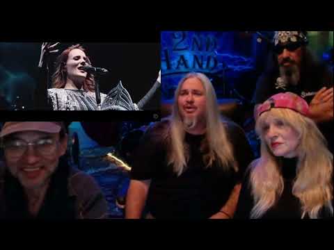 EPICA feat  APOCALYPTICA  -  Rivers (Live At The AFAS LIVE)  Reaction