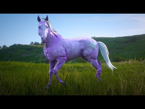 RDR 2 Catching beautiful rosestar horse by Arthur morgan
