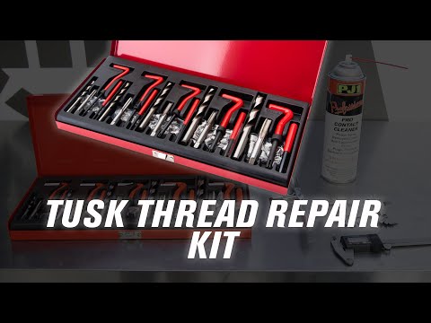 How To Fix Damaged Threads Using the Tusk Thread Repair Master Kit