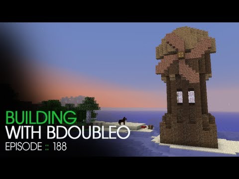 Minecraft Building with BdoubleO - Episode 188 - Windmill