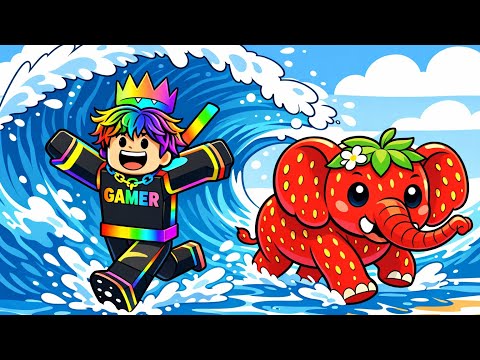 Escape tsunami for brainrots special guest…