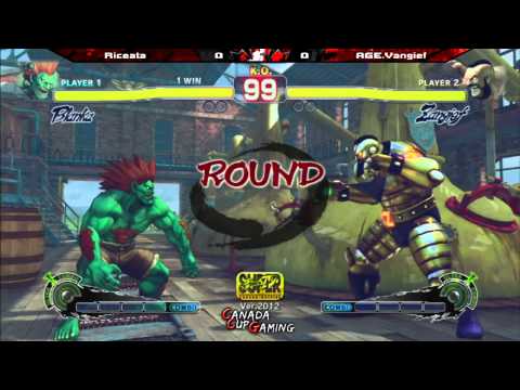 Receata vs Vangief - Canada Cup Gaming 2012 SFIV