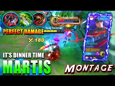 Martis Unstoppable Montage | Martis VS Gusion | Martis Buff | Martis Top Global Build 2022 ~ MLBB