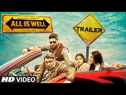 All Is Well Official Trailer Abhishek Bachchan, Asin