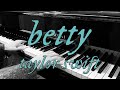 betty - Taylor Swift (folklore) piano cover