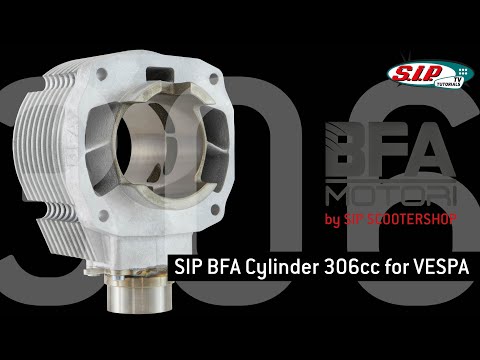 SIP BFA Zylinderkit 306ccm für Vespa Largeframe - Produktvorstellung