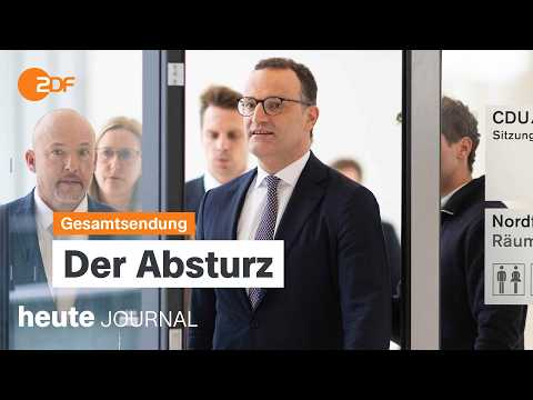 Video Thumbnail: heute journal vom 18.07.2026 Jens Spahns Rücktritt, Proteste in Kiew, WM-Finale