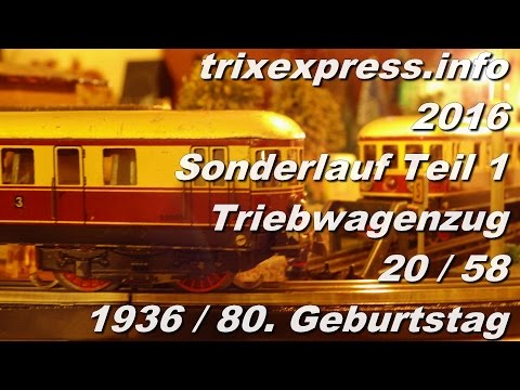 Trix Express, Diesel-Elektrischer Triebwagenzug 20/58 Teil 1