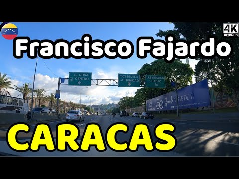 ¡CARACAS ES CARACAS! Ruta en la autopista Francisco Fajardo Caracas, Venezuela 🇻🇪 City Tour 4K. 2023