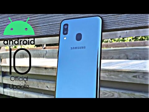 Samsung Galaxy A20e Official Android 10 Update