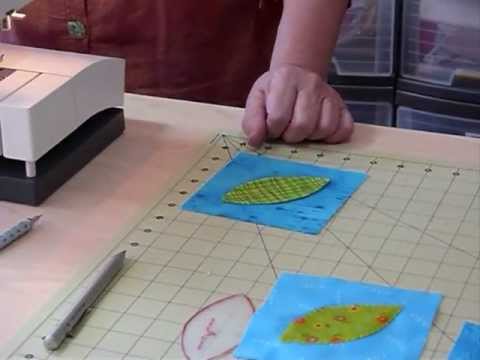 How to do Almost Invisible Applique by Machine - Quilting Tips & Techniques 058