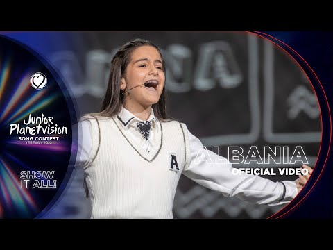 Albania 🇦🇱 - Anna Gjebrea - Stand By You - Official Video - Junior Planetvision 2022