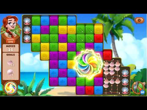 Lost Island Blast Adventure Level 370 - No Boosters