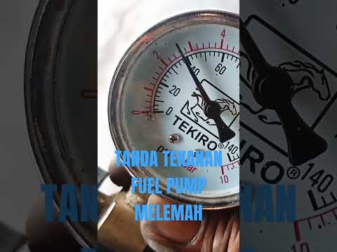 signs of weak fuel pump pressure #shorts #technique #viral #fuelpump #pressuregauge #psi #bar #kpa