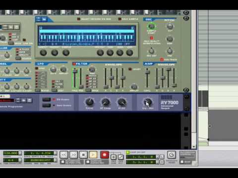 REASON 4 TUTORIAL - Time stretch effect